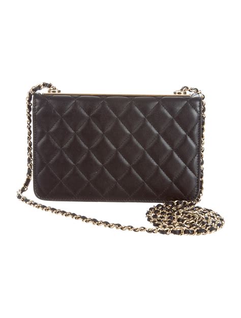 chanel wallet cc lock chain|Chanel crossbody wallet on chain.